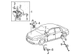 Toyota Avalon ABS Control Module Diagram - 44050-07102