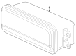 Toyota Sequoia Fog Light Diagram - 81210-0C050