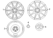 Toyota 86 Wheel Cover Diagram - SU003-10879