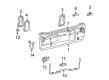 Toyota Exterior Door Handle Diagram - 69215-60020
