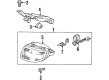 Toyota Celica Fog Light Bulb Diagram - 90981-13071