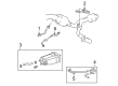 Toyota FJ Cruiser Oxygen Sensor Diagram - 89465-60330