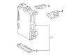 Toyota Tundra Body Control Module Diagram - 82730-0C370