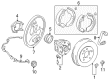 Toyota RAV4 Brake Rotor Diagram - 42431-42041