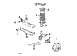 Toyota Tercel Brake Drum Diagram - 42403-19055