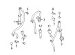 Toyota 4Runner Seat Belt Diagram - 73370-35290-C0