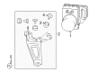 Toyota ABS Control Module Diagram - 44050-08221