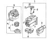 Toyota Heater Control Valve Diagram - 87240-12240