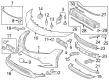 Toyota Prius Bumper Cover Diagram - 52119-4E900