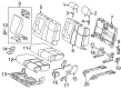 Toyota Seat Cushion Diagram - 71612-0C130