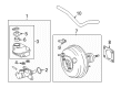 Toyota Tacoma Brake Booster Vacuum Pump Diagram - 29300-31060