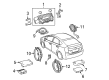 Toyota Prius Car Speakers Diagram - 86160-0WM30