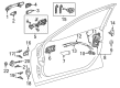 Toyota Prius Door Lock Diagram - 69030-42270