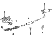 Toyota Sienna Exhaust Manifold Diagram - 25052-20020
