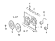 Scion xB Radiator Support Diagram - 16535-74230