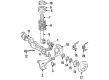 Toyota Tercel Strut Mounts Diagram - 48609-16130
