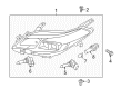 Toyota Avalon Headlight Diagram - 81150-07121