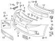 Scion tC Bumper Diagram - 52119-21915