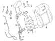 Toyota GR86 Seat Covers Diagram - SU003-10388