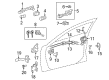 Toyota Camry Exterior Door Handle Diagram - 69211-06060-C0