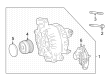 Toyota Grand Highlander Voltage Regulator Diagram - 27700-0W030