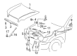 Toyota Tundra Hood Release Cable Diagram - 53630-0C010