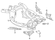 Toyota Rear Crossmember Diagram - 51206-48060
