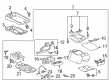 Toyota Sienna Center Console Base Diagram - 58810-AE020-B0