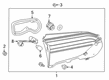 Toyota RAV4 Prime Tail Light Diagram - 81590-0R060