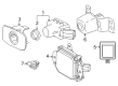 Toyota RAV4 Prime Parking Assist Sensor Diagram - 89341-K0060-A0