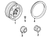 Toyota Pickup Wheel Cover Diagram - 42603-35130