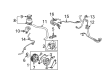 Toyota Power Steering Cooler Diagram - 44402-08040