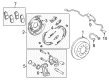 Toyota Tundra Wheel Cylinder Repair Kit Diagram - 04479-0C041