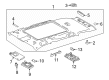 Toyota RAV4 Prime Dome Light Diagram - 81360-42021-C0