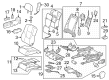Toyota Sequoia Seat Covers Diagram - 71071-0C890-B3