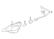 Scion Headlight Bulb Diagram - SU003-02561