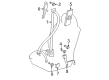 Toyota Seat Belt Diagram - 73210-35841-C0