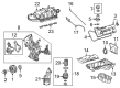 Toyota Land Cruiser Intake Manifold Diagram - 17120-38033