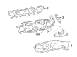 Toyota Sequoia Exhaust Manifold Diagram - 17150-38040