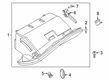 Toyota GR Supra Glove Box Diagram - 55550-WAA03