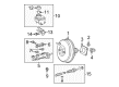 Scion tC Master Cylinder Repair Kit Diagram - 47201-21080