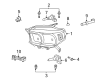 Toyota 4Runner Headlight Diagram - 81170-35520