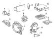 Toyota Tundra Subwoofer Diagram - 86150-AN010