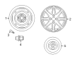 Toyota Prius Spare Wheel Diagram - 42611-47030