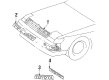 Toyota Celica Grille Diagram - 53101-20180