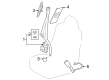 Toyota GR Corolla Seat Belt Diagram - 73230-12C30-C0