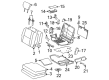 Toyota 4Runner Seat Covers Diagram - 79031-35020-E0