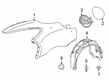 Toyota GR Supra Fuel Door Diagram - 77350-WAA01