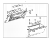 Toyota Mirai Glove Box Diagram - 55501-62020-C0