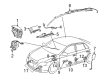 Toyota Avalon Airbag Diagram - 73910-AC011
